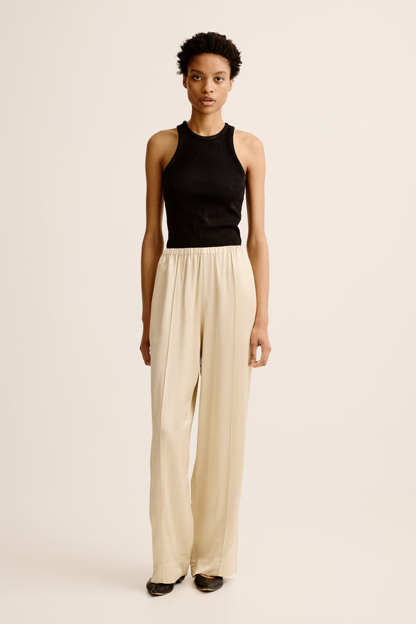 esse studios Classico Tuck Pant - Oyster