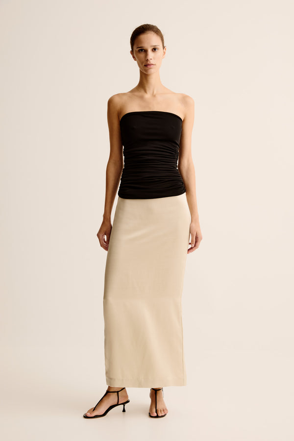 esse studios Finesa Column Skirt - Oyster
