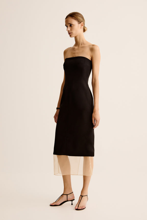 Esse Studios Issia Dress - Black/Nude