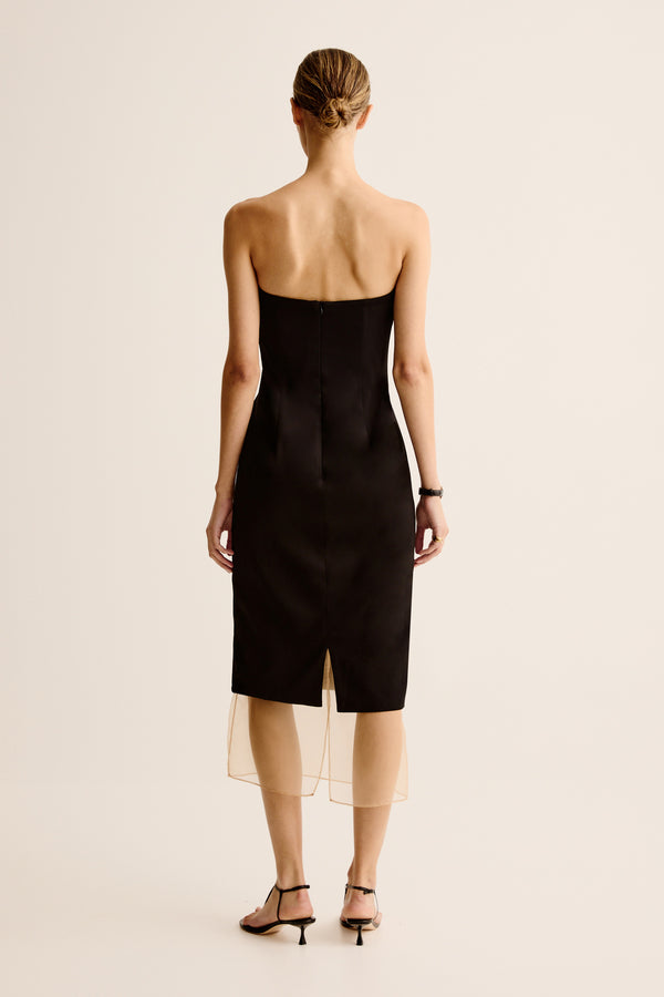 Esse Studios Issia Dress - Black/Nude