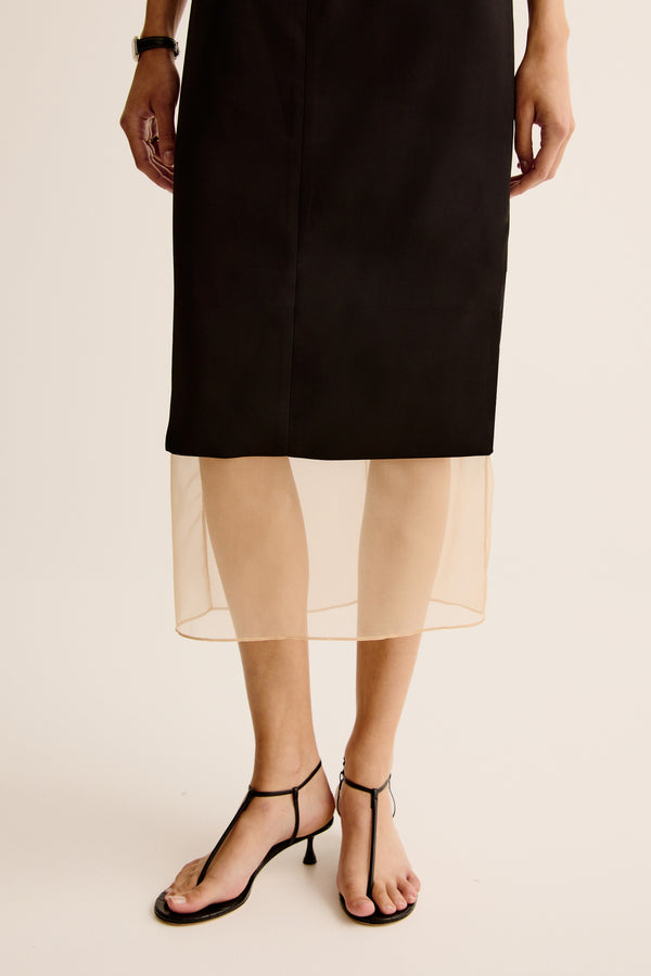 Esse Studios Issia Dress - Black/Nude