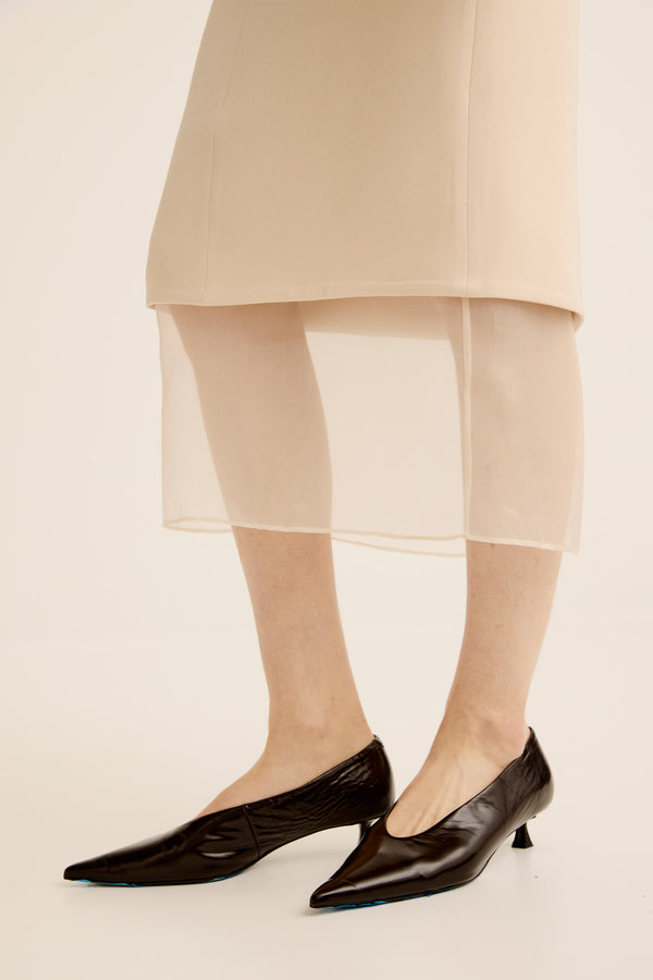 Esse Studios Issia Midi Dress - Crema