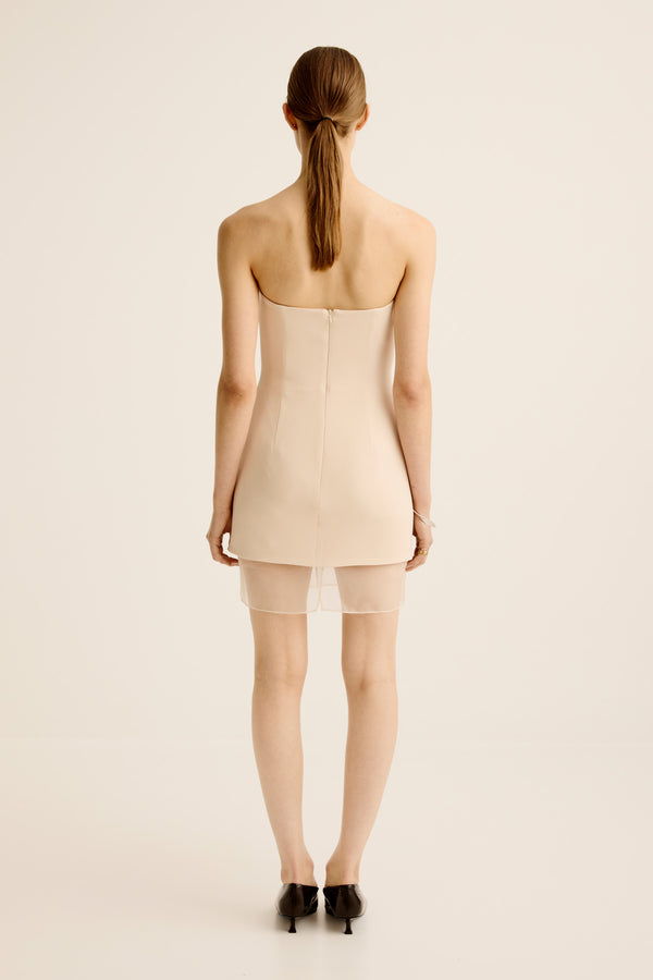 Esse Studios Issia Mini Dress - Crema
