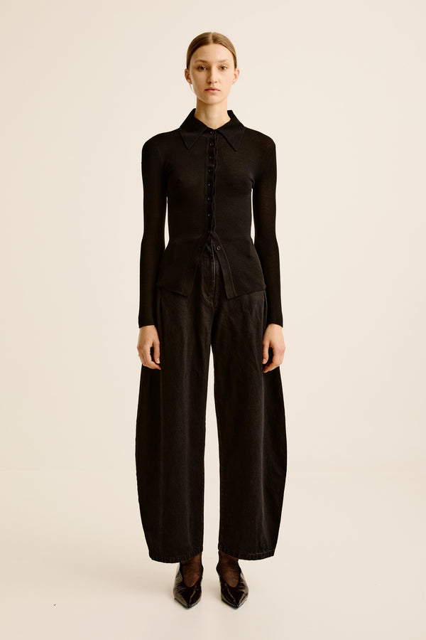 esse studios Lila Cardigan - Black