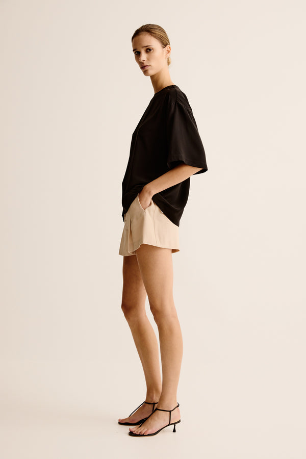 Esse Studios Linea Pleat Shorts