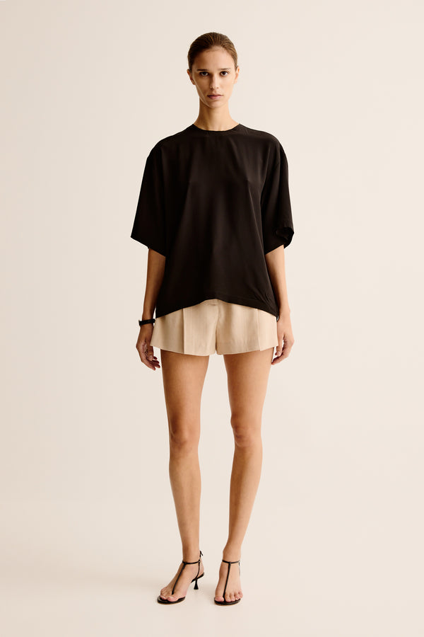 esse studios Linea Pleat Shorts