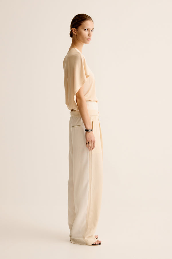 Esse Studios Maca Twist Top - Macadamia