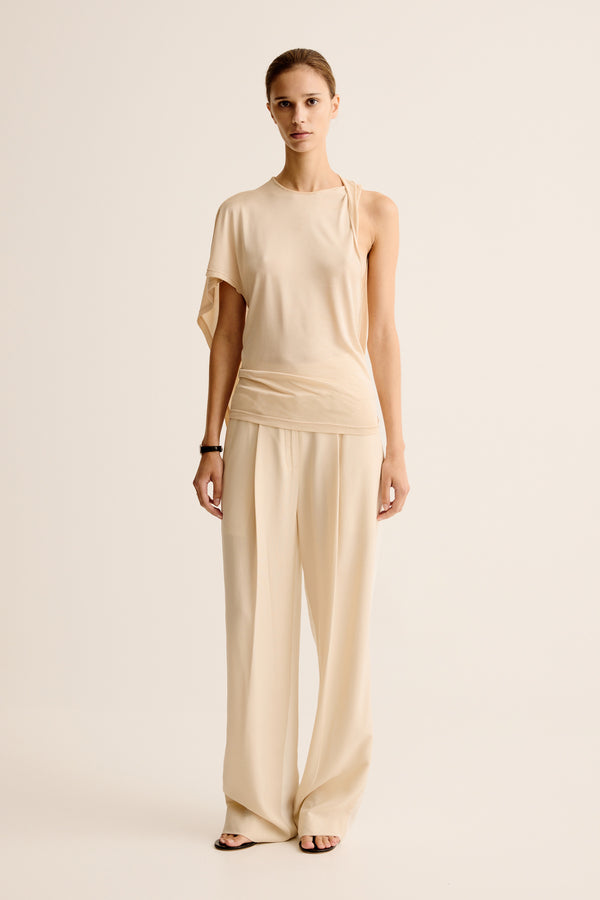 Esse Studios Maca Twist Top - Macadamia