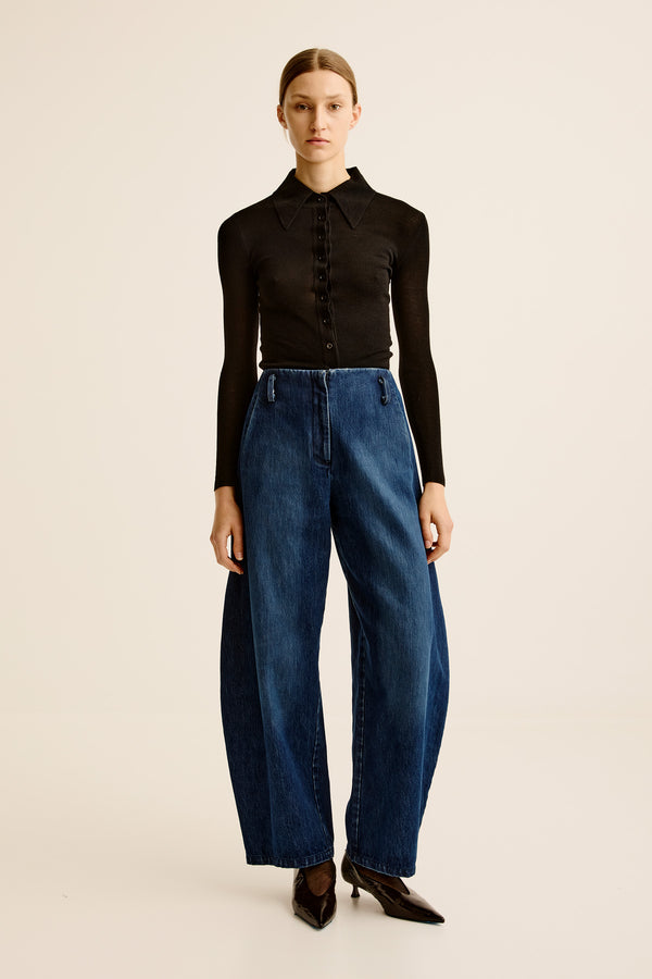 esse studios Meki Cocoon Jeans - Indigo