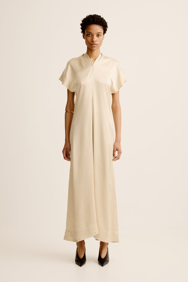 esse studios Olie Maxi Dress - Oyster