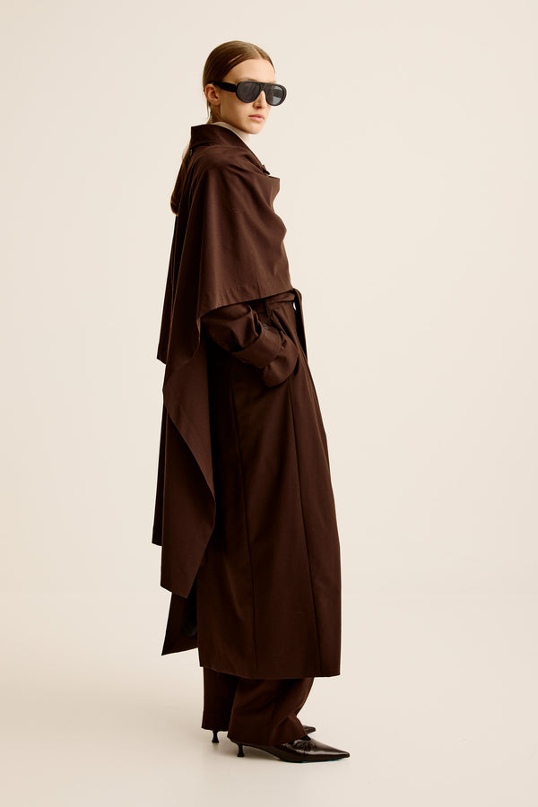 Esse Studios Onus Cape Trench - Espresso