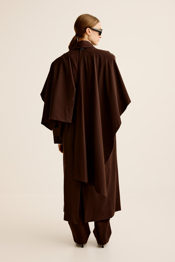 Esse Studios Onus Cape Trench - Espresso