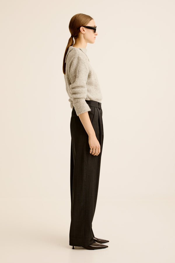Esse Studios Onus Tailored Trouser - Charcoal