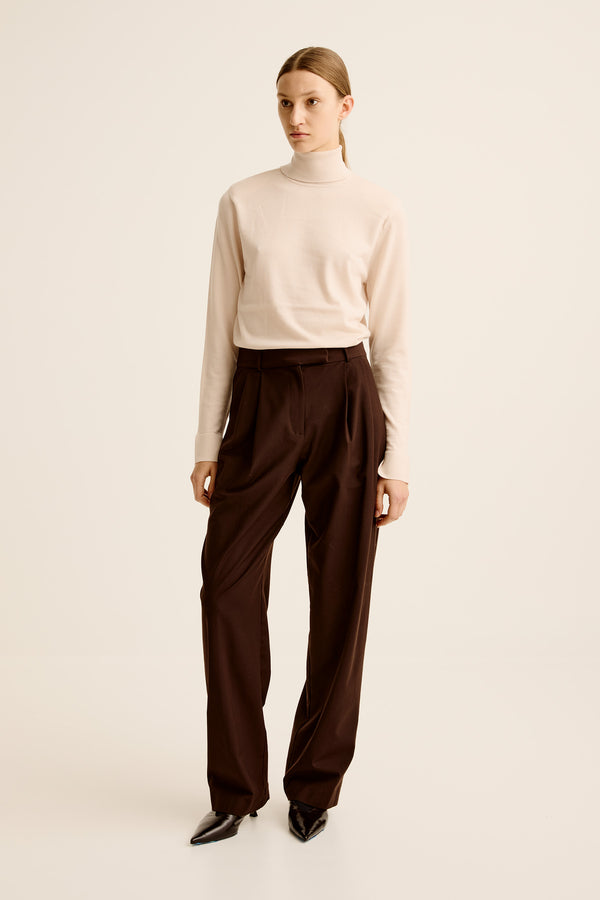 esse studios Onus Tailored Trousers - Espresso