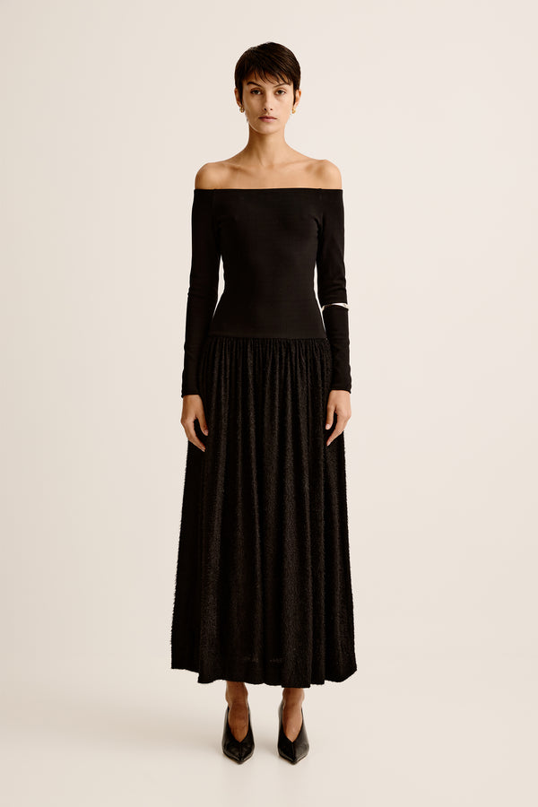 esse studios Versa Off Shoulder Dress