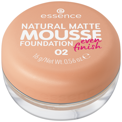 Essence Cosmetics NATURAL MATTE MOUSSE FOUNDATION