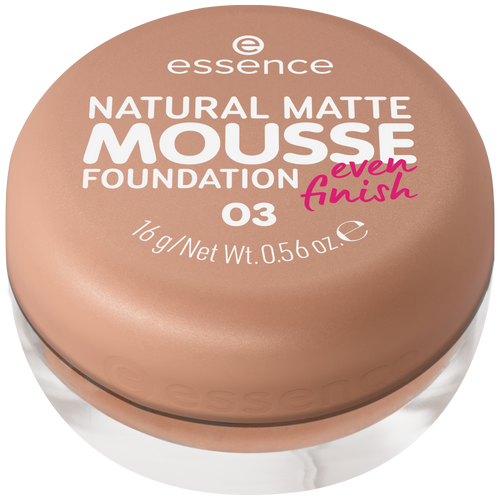Essence Cosmetics NATURAL MATTE MOUSSE FOUNDATION