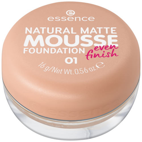 essence cosmetics NATURAL MATTE MOUSSE FOUNDATION
