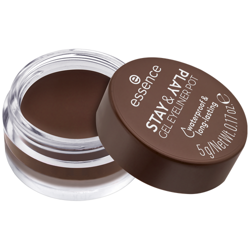 Essence Cosmetics STAY & PLAY GEL EYELINER POT