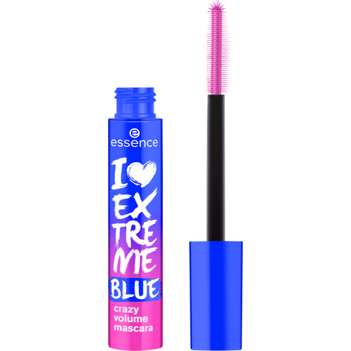 Essence Cosmetics I LOVE EXTREME BLUE Crazy Volume Mascara