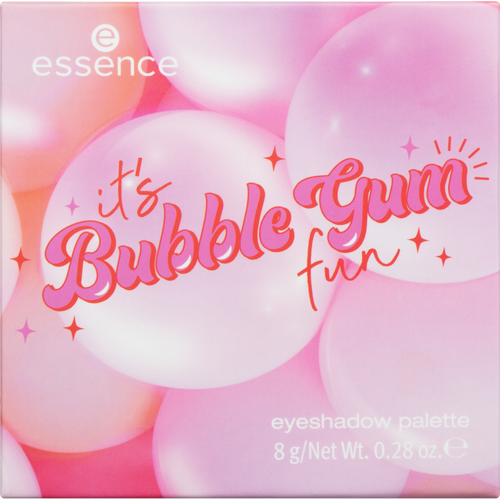 Essence Cosmetics It's Bubble Gum Fun Eyeshadow Palette