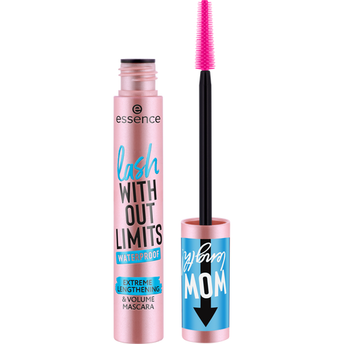 essence cosmetics lash WITHOUT LIMITS WATERPROOF EXTREME LENGTHENING & VOLUME MASCARA