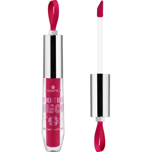 Essence Cosmetics MY HEART BEATS DISCO Glitter Switch Liquid Lipstick