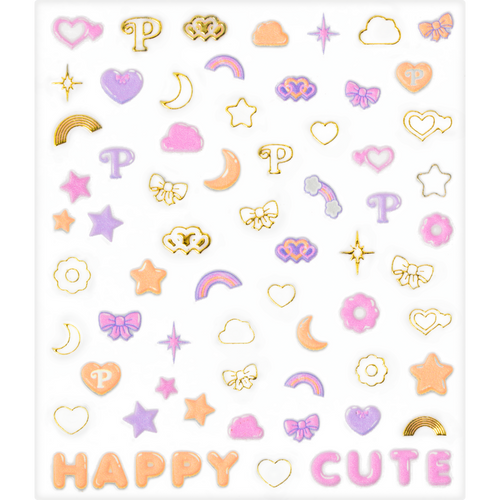 essence cosmetics Polly Pocket™ X essence scented nail stickers