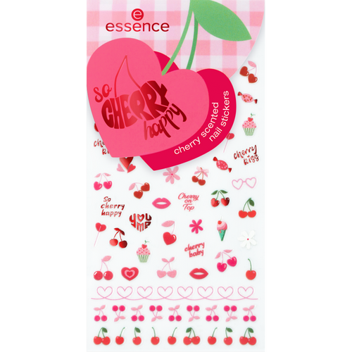 Essence Cosmetics SO CHERRY Happy Cherry Scented Nail Stickers