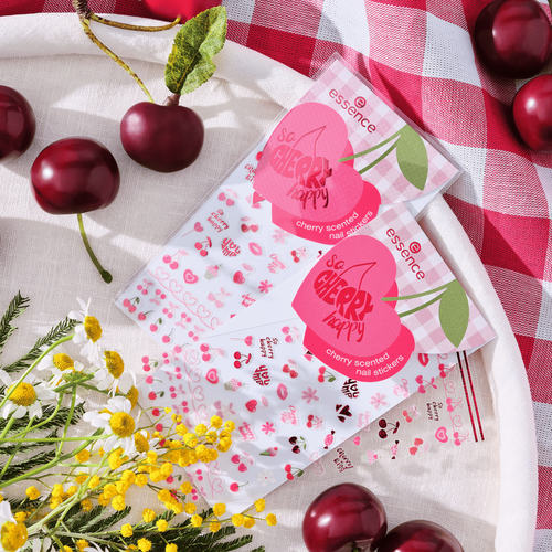 Essence Cosmetics SO CHERRY Happy Cherry Scented Nail Stickers