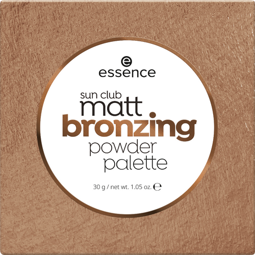 Essence Cosmetics Sun Club Matt Bronzing Powder Palette
