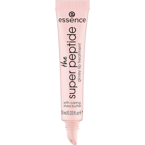 essence cosmetics the super peptide glossy lip treatment