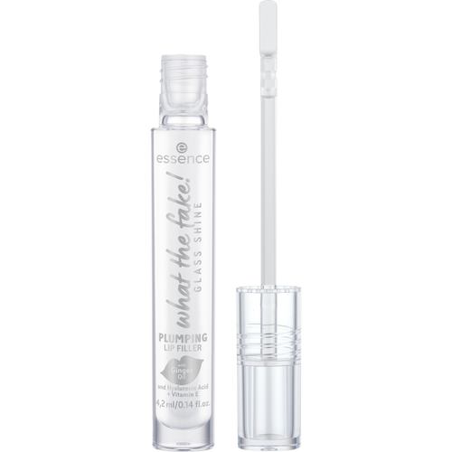 essence cosmetics what the fake GLASS SHINE PLUMPING LIP FILLER