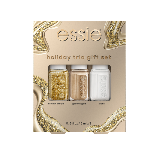 essie champagne fizz holiday trio gift set
