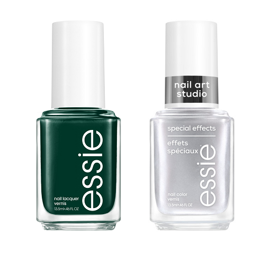 essie emerald velvet holiday duo gift set