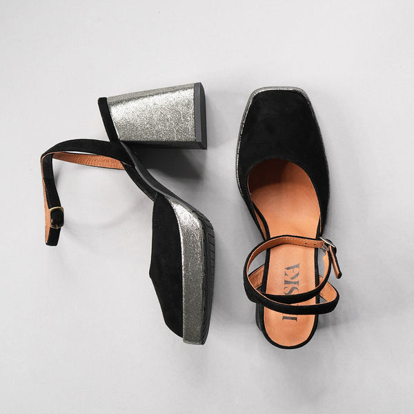 Esska Barbara Black High Heel Shoe