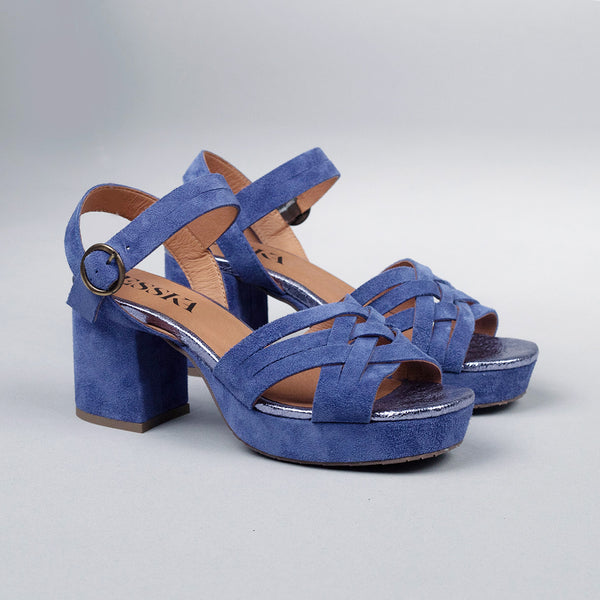 Esska Carlota Indigo High Platform Sandal