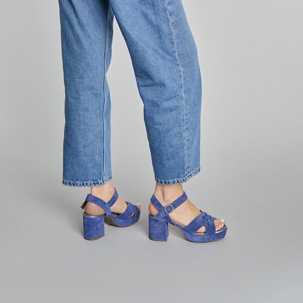 Esska Carlota Indigo High Platform Sandal