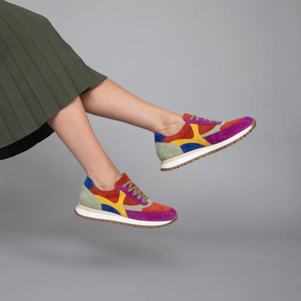 esska Cinda Colourful Multi Trainer