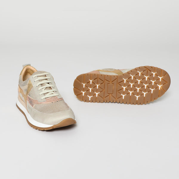 Esska Cinda Vegan Metallic Trainers