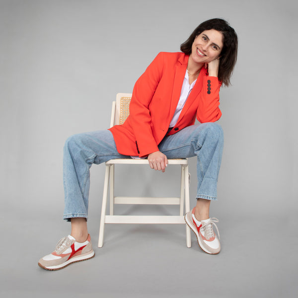 Esska Cinda White & Rose Trainer