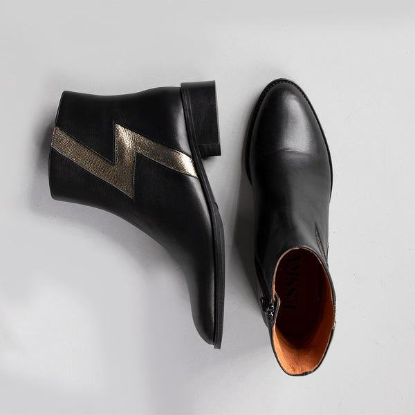 Esska Dara Black Flat Boot