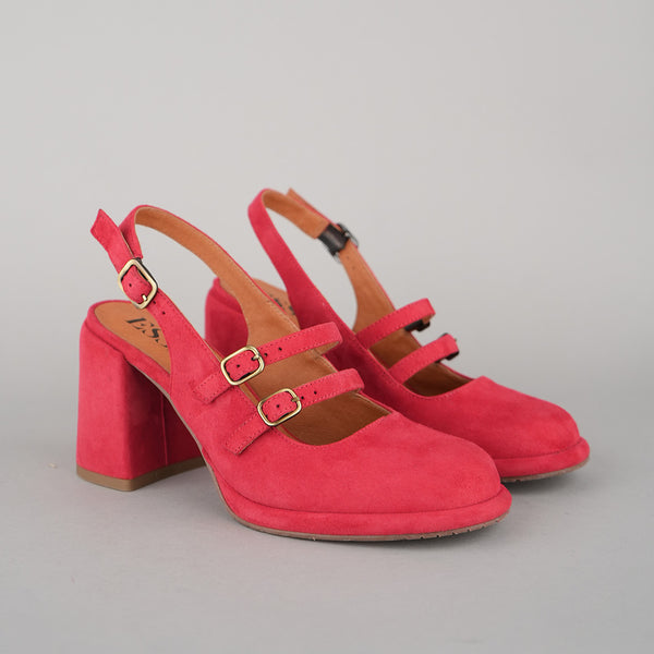 Esska Mariella Berry Mid Heel Shoe