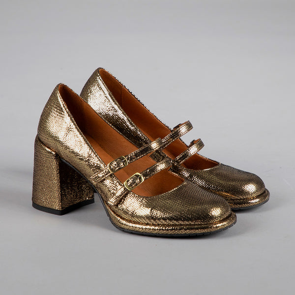 Esska Maya Onyx Mid Heel Shoe