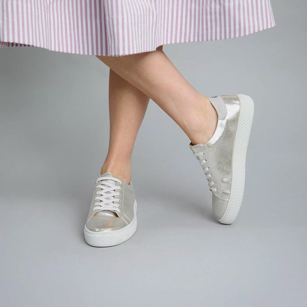 Esska Nano Vegan Silver Trainer