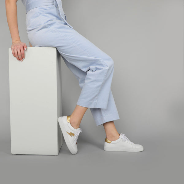 Esska Nola White Trainer