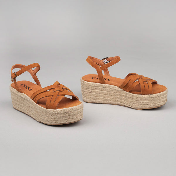Esska Rachel Tan Platform Sandal