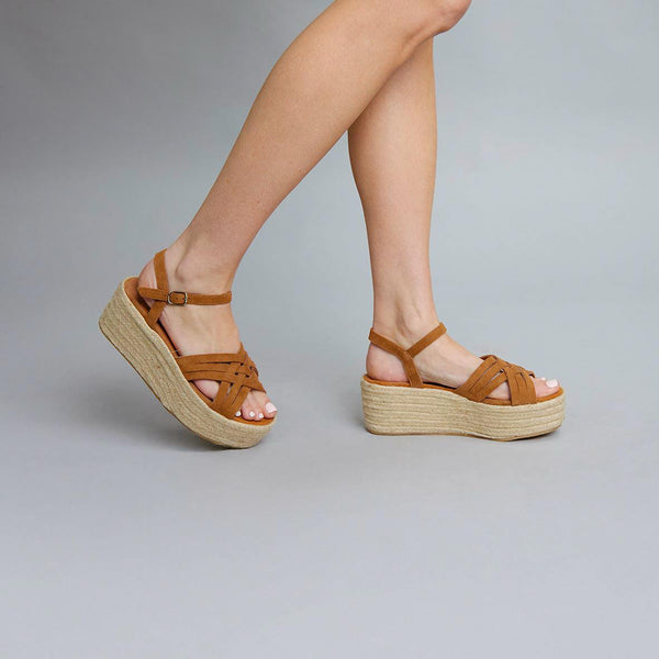 Esska Rachel Tan Platform Sandal