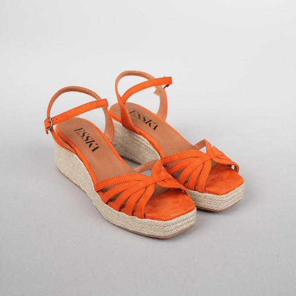 Esska Wafa Orange Low Sandal