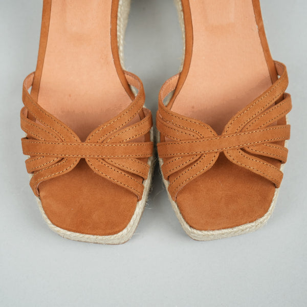 Esska Wafa WIDE Tan Low Sandal